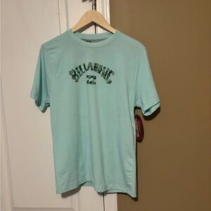 Billabong Men's Aqua Short Sleeve Tee